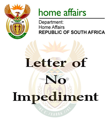 Certificate of no impediment to marriage Certificate of no impediment to marriage