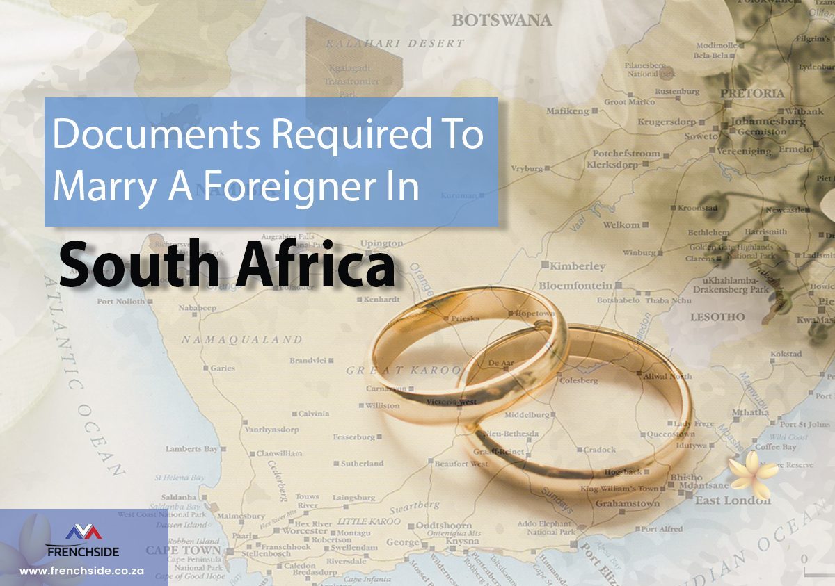 Can you marry a foreigner in South Africa?