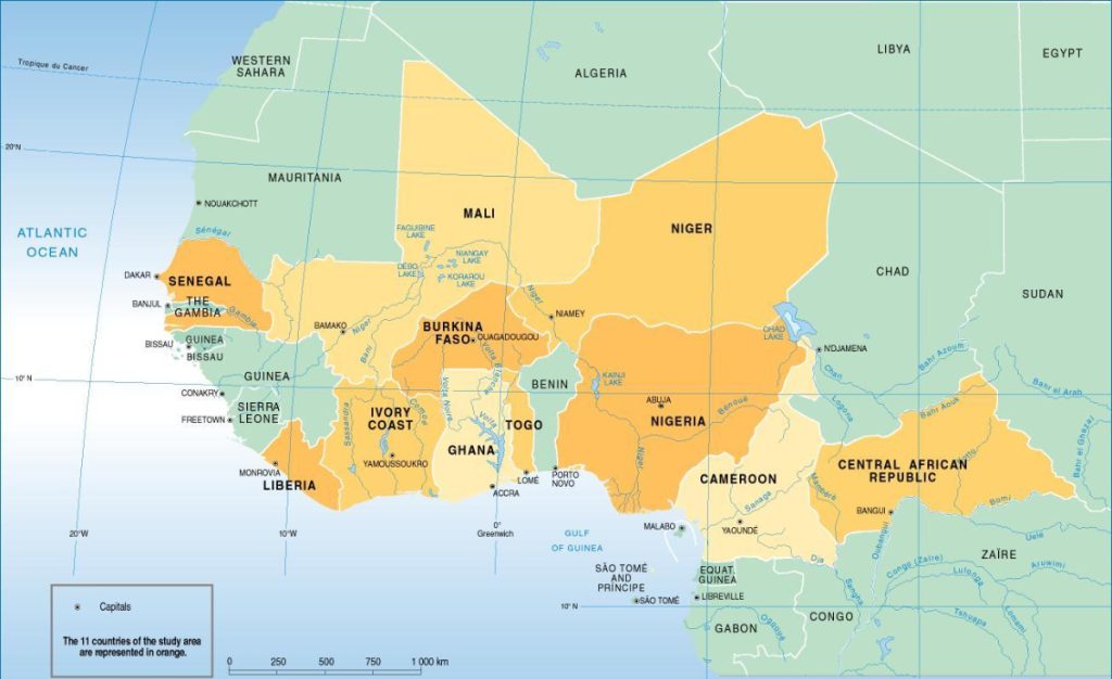 West of Africa Retail Market Size by Sector and Channel-pretoria-johannesburg-capetown