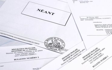 Certified Translation of French Police Clearance Certificate ( Bulletin No. 3)